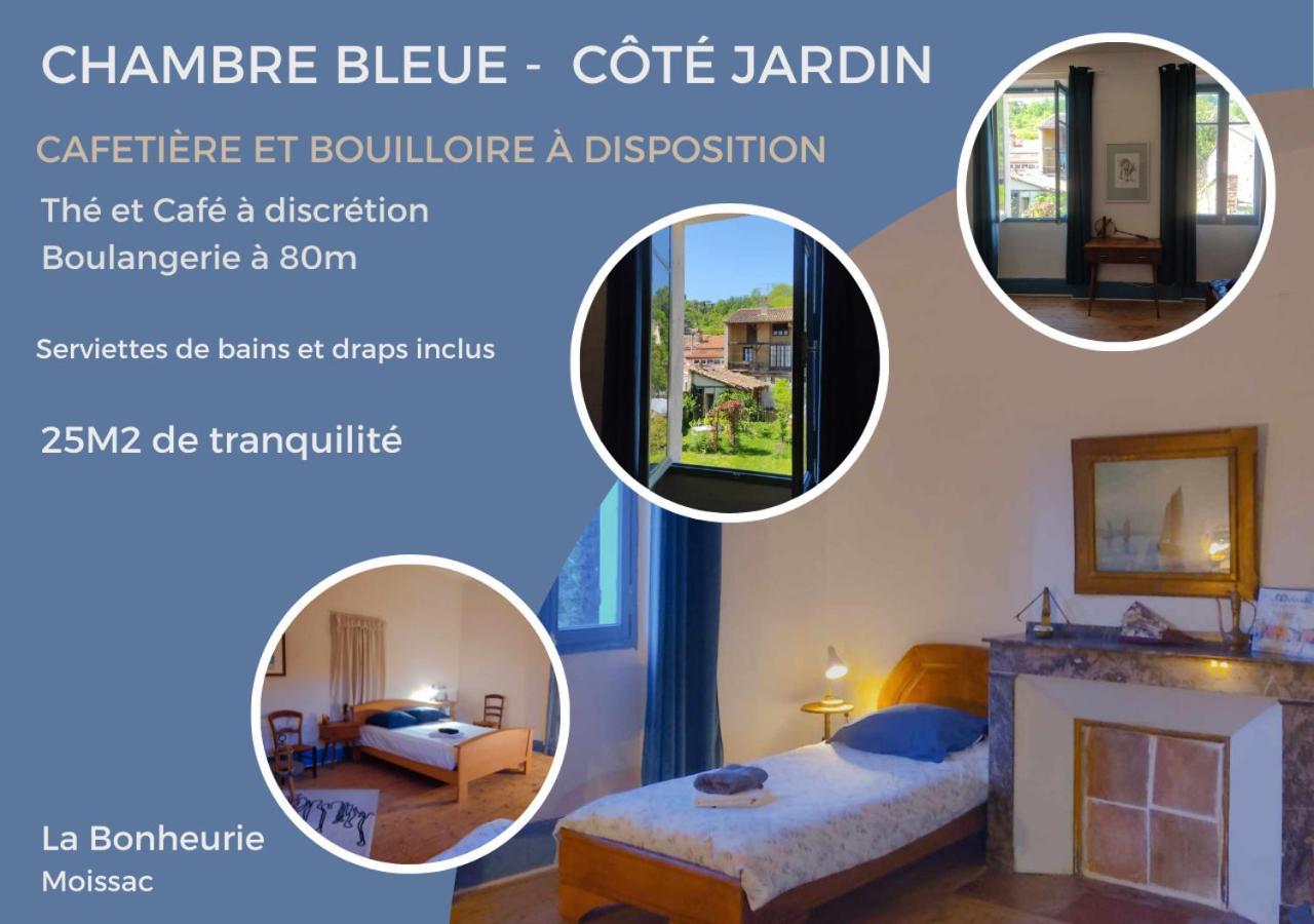 La Bonheurie - Chambres D'Hotes Муасак Экстерьер фото
